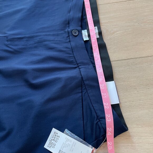 NEW $59 Catherines Womens Plus 30W Universal Capri Navy Pants - Picture 6 of 10